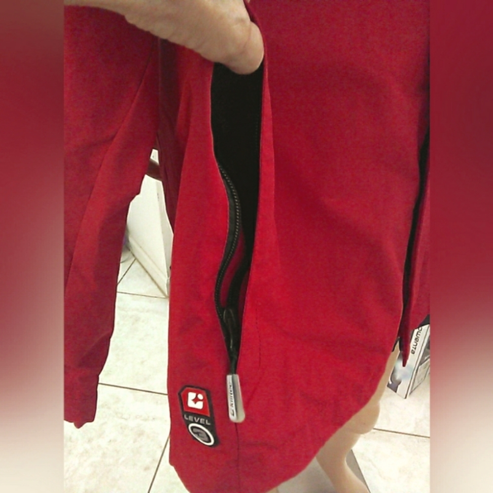 German Killtec Level 2 Red Hoodjacket Weather-Res… - image 8